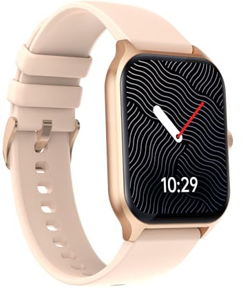 Levowatch LPro Smartwatch, 1.96 Zoll, Fitness Tracker Uhr inkl. Telefonfunktion und Musikplayer, KI-Funktion, 100+ Sportmodi, Schlafanalyse, dünne Smartwatch für Frauen, Damen (Rosa)