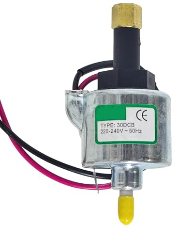 Wpsagek Elektromagnetische Pumpe, 18 W, 30 DCB, magnetische Nebelmaschinen-Ölpumpe, Nebelmaschinen-Zubehör, Ersatz, robuste Bühnenlicht-DJ-Ausrüstung für Party