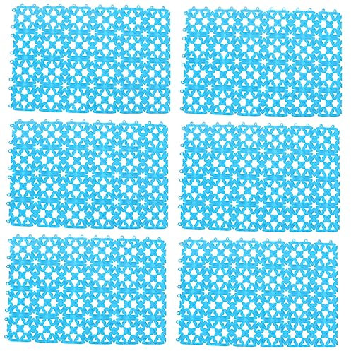 Supvox 6stücke Badezimmer Matte Spleiß Bodenmatte Pet Fuß Pad Kunststoff Für Kaninchenkäfig Und Hamsterkäfig Pad
