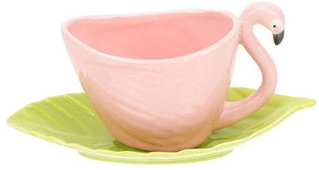 DINHEAROM 1Set Tazze con Tazza da Tè e Cappuccino Multifunzionale Design e Materiale Premium e Regali