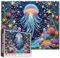 Unterwasser-Quallen-Puzzle, 1000 Teile, 50 x 70 cm, Ozean-Thema, ab 14 Jahren