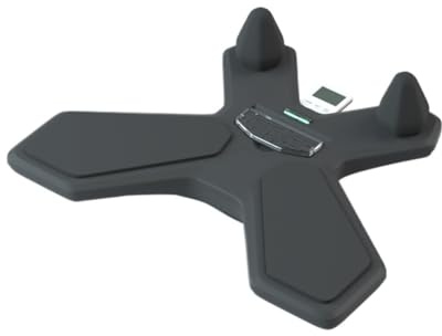 Balance Board mit Game Maze & Timer, multifunktionales Wackelbrett für Training auf dem Board und der Basis, abnehmbare Griffe für Heim-Gymnastik, lustige Fitnessausrüstung (schwarz)