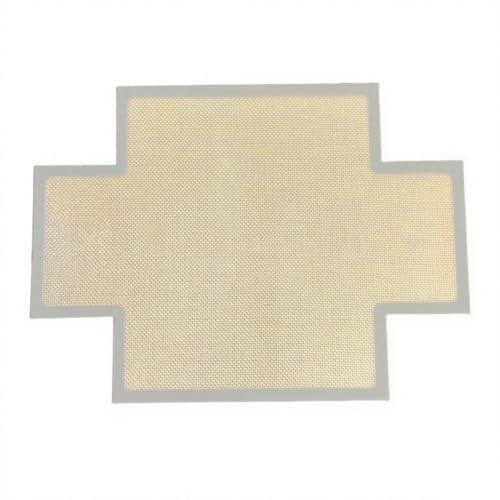 Gettimore Silikon Backmatte Cross Buns, Toast & Brot, 36 x 26,5 cm, für Orange, für Schwarz oder Grau