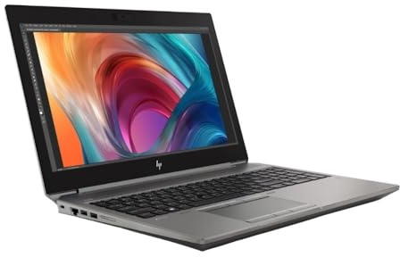 HP ZBook 15 G6 15,6 Full HD Intel Core i7-9850H - Disco duro de estado sólido (512 GB, memoria de 32 GB, Windows 11 Pro, tarjeta gráfica NVIDIA Quadro T2000 Ordenador portátil (reacondicionado)