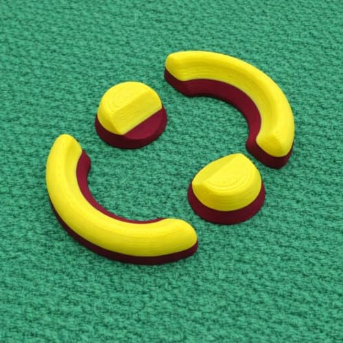Precision Forge 3D Lawn Bowls Wedges Set of 4 – Anti-Slip Bowls Chocks – Multi-Colour Options – Durable Grip for Indoor & Outdoor Use