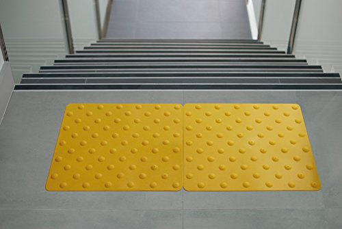 Emac - NOVOGRIP ACCES Baldosas adhesivas para señalizaciones de escaleras - NGRIPVAM
