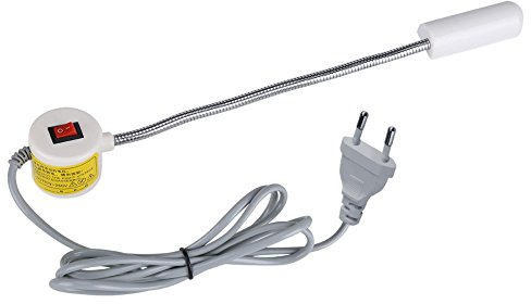 Fdit 12 Led Beads LED Nähmaschine Licht Magnetic Mount Auge-Pflege Arbeit Licht Flexible Schwanenhals Lampe Multifunktionale Energiespar Arbeitsscheinwerfer(EU)