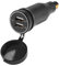 Din Stecker Motor USB Ladegerät 12 V-24 V Motorrad Dual USB Ladegerät 5V 3.1A Ausgang Din Stecker Zigarettenanzünder