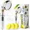 WinArrow Duschkopf, Filter, Vitamin C, Filter für Handbrause, 200% Hochdruck, mit KDF Mineralkugeln, negative Ionen, Kalk, Chlor, Fluor, Wassersparend für trockene Haut und Haare