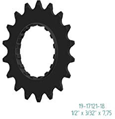 Esjot Ritzel für Bosch E-Bike Offset Version 18 Zähne SB-Verpackung,18 Zähne