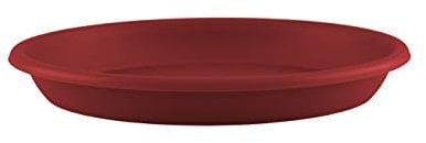 ARTEVASI Soucoupe Ronde 35CM Rouge FONCÉ