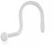 Inoki - Stud de nez Bioflex avec mini disque piercing invisible