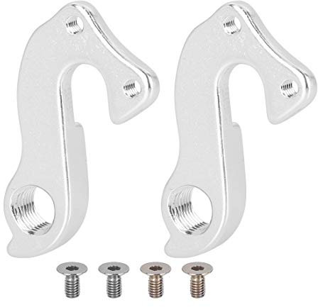 X AUTOHAUX 2 Stück Heckhaken Umwerfer Kleiderbügel Rahmen Zahnrad Haken für Hybrid Fahrrad