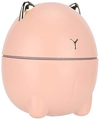 200ml Essential Oil Diffuser, USB Atomizer Desktop Mute Mini Air Humidifier Diffuser Cute Cat Shape Aromatherapy Air Purifier Humidifier for Houseold Office