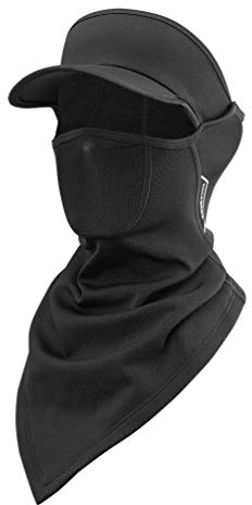 ROCKBROS Winter Halbe Sturmhaube Fahrrad Balaclava mit Krempe Winddicht Warm Halstuch Dreieckschal Mundschutz für Outdoorsports Radfahren Motorradfahren Skifahren