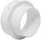 Kair Ducting Reducer 100mm to 80mm Duct Pipe Reduction Connector for Extract Fans and Ventilation Units