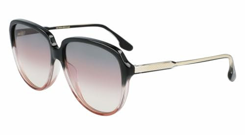 Victoria Beckham VB618S 44811 039 grey rose caramel sole Men's Acetate, Standard, 60