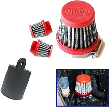 KIT FILTRO CONICO BMC + TAPPO COMPATIBILE con ALFA ROMEO MITO 1.4 T-JET - SFIATO ESTERNO POP OFF