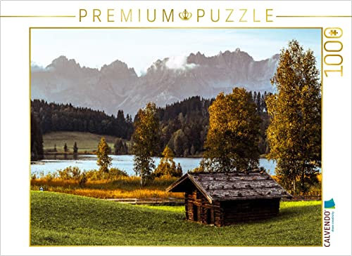 CALVENDO Puzzle Schwarzsee am Wilden Kaiser in Kitzbühel 1000 Teile Lege-Größe 64 x 48 cm Foto-Puzzle Bild von Marco Martycz