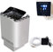 UIGJIOG Riscaldatore Sauna 3-9 Kw da 30 A 110 ° C Termosferia di Protezione Surriscaldante Termostato Sauna Sauna Elettrica Stufa Sauna Bagnata E Asciuga,3KW
