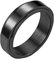 Gualiy Titan Ring Damen, Ringe Damen Schwarz Mattiert Fertig Spinner Ring 6MM Ringe Größe 65 (20.7)