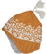 Finkid Kinder Peppi Mütze, Cinnamon-Offwhite, M