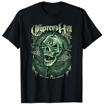 Cypress Hill - Green Skull T-Shirt