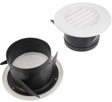 IMIKEYA Runde Luftkanäle 2 Stück Lüftungsschlitze Für Klimaanlagen Vogelschutzgitter