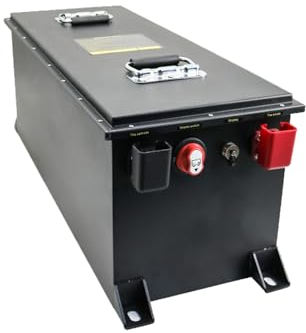 SSCYHT Batteria litio ferro fosfato 48V 200AH 150AH 100AH Batteria per carrello golf Batteria LiFePO4 ciclo profondo grande capacità Batteria per auto turistica BMS incorporata,48v200ah