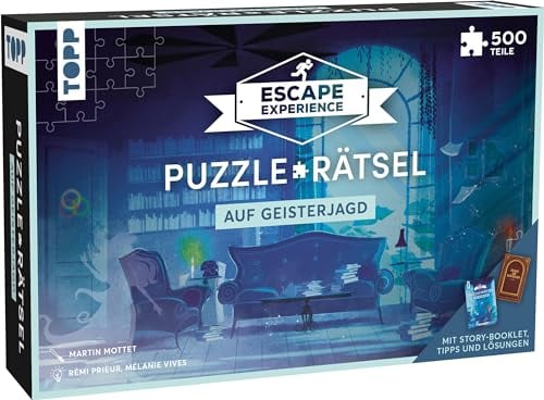 Escape Experience – Puzzle-Rätsel – Auf Geisterjagd 500 Teile voller Abenteuer und kniffliger Rätsel. Der Escape-Room zum Puzzlen!