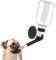 No-Drip Pet Water Dispenser Bottle-Dog Kennel Cage Water Dispenser Water Drinker Kettle for Pets can be Raised and Lowered Drinking Water Feeding Water (Black)