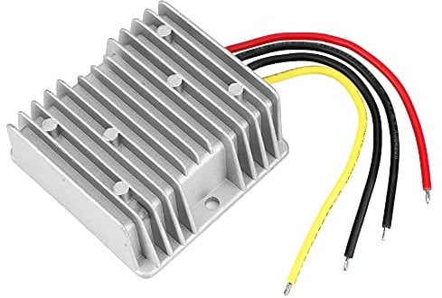 60-V-zu-12-V-DCDC-Stromversorgungs-Abwärtsmodul, Spannungsreduzierwandler für Kfz-Alarmanlagen, LED-Leuchten, Lüfter, Monitore, Radios, Fernseher mit Wasserbeständiger, (60V bis
