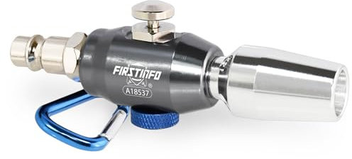 FIRSTINFO A18537EU Mini Type Air Duster | Air Blow Gun, Flow Adjustable with High Flow Nozzle