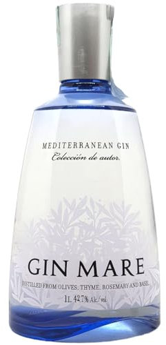 Gin Mare 1 Litro Mediterranean Gin - Vol. 42,7% 1000 ml