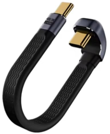 Harewtwy PD 240W 5A Type C to USB C Fast Charging Cable USB 4.0 40Gbps 8K Data Cable Cord