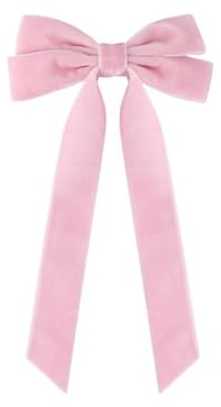 Xiyocadt 12 Stück Große Weihnachtschleife, Samtschleife, Weihnachtsbaumschmuck, Für Party Dekoration, Hochzeit Und Weihnachten (12pcs,Rosa)
