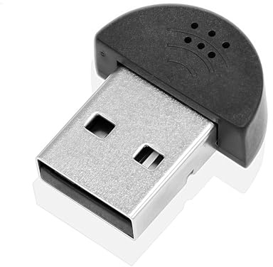 Oavie Mini USB Microphone, Plug and Play Mic for PC & Laptop | Plug & Play USB 2.0, Portable omnidirectional design, Clear audio capture, Suitable for online meetings