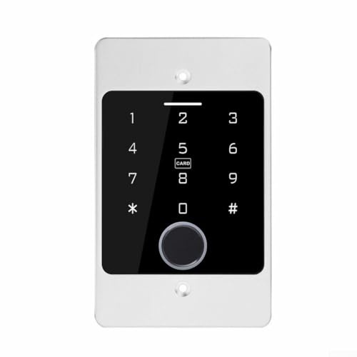 Cerradura de puerta WiFi con huella dactilar, IP66, resistente al agua, con aplicación de control remoto para acceso por contraseña para tuya, Smart Home, seguridad para puertas exteriores, oficina