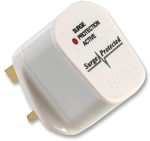 Pro Elec Surge Protected Plug Top, 13A Fuse