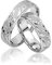 JC Trauringe aus 925 Sterling Silber | Paar-Preis Ehe-Ringe mit kostenfreier Gravur I Partnerringe Freundschaftsringe Verlobungsringe 5,5 mm breit inkl. Etui-Box S004