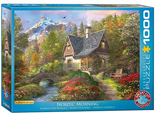 EuroGraphics 15.240–2.453,6 cm Nordic Morning Puzzle (1000 Teile), 6000-0966