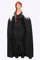 Krieger Prinzessin VERKLEIDUNG KOSTÜM MIT ROTER ZOPF PERÜCKE -DER Wikinger VIKINGER Ragnar KLASSE=Kleid IN 7 GRÖSSEN = DER UMHANG EINHEITSGRÖSSE =Kleid-Large