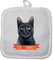 Mygoodprice Topfhandschuh, Katze, Schwarz