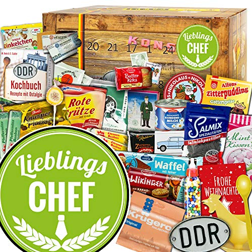 Lieblings - Chef + Ost Adventskalender + Adventskalender für Chefs 2024 2025