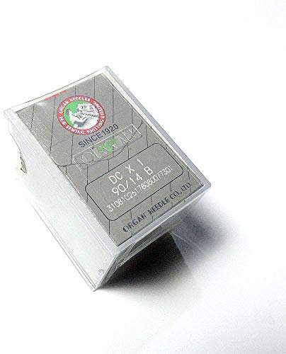 Organ DCX1 Nähmaschinennadeln für Overlock Babylock Brother Juki + (Nadelgröße: 90/14), 100 Stück