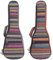 Longteam Print Ukulele Case 10mm Sponge Portable Wasserdichte Ukulelen Tasche Abdeckung Uke Gig Bag mit Zubehör Aufbewahrungstasche (26 Inch Tenor, Böhmisches Gelb)