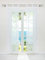 ESLIR Schiebegardinen Voile Flächenvorhänge Set 2er Gardinen mit Schlaufen Schiebevorhang Transparent Vorhang Uni Weiß BxH 57x225cm 2 Stück
