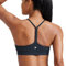 CRZ YOGA Damen Butterluxe Racerback Sport BH Gepolstert Ohne Bügel Y-Rücken Yoga Bra Sommer Atmungsaktiv Spaghetti Top Echte Marine S