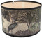 OSALADI Abat- De Lustre Fait Main De Remplacement Vert Baril Avec Abat- Table De Rustique Olive Tambour Décoration Lustres Motif Unique Chambre Sushi Couverture De Lumière