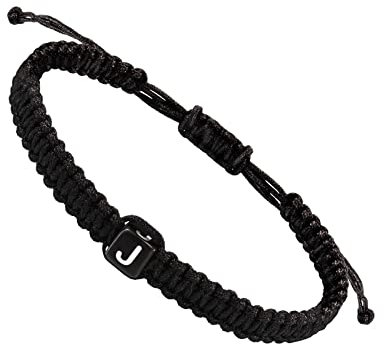 Yowablo Anfangs-String- Frauen, M鋘ner, Teenager, M鋎chen, Jungen, handgefertigtes Seil, geflochtenes, minimalistischer Schmuck, passende Paar Herren Silber